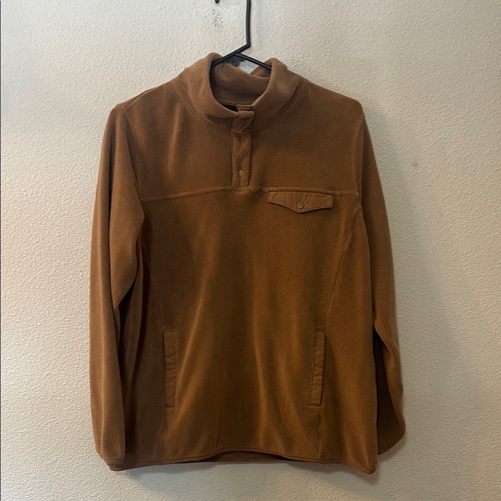 32 Degrees Heat Tan Fleece Pullover